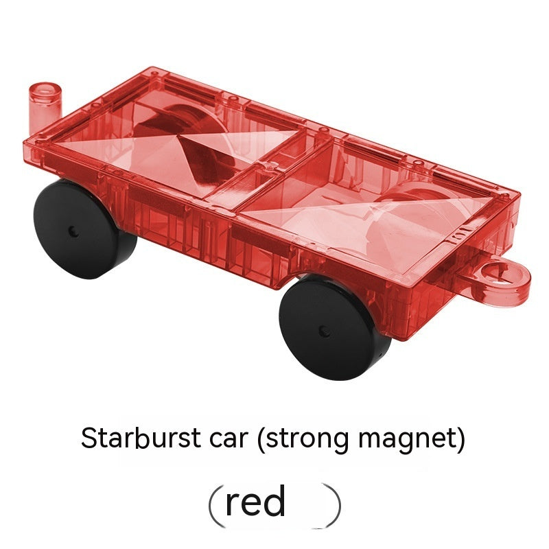 Color Window Magnetic Building Blocks Assembly