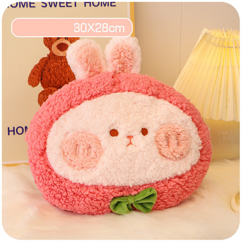 Easter Throw Pillow Quilt Small Blanket