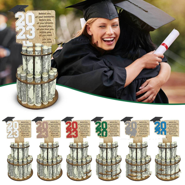 Wooden Money Clip For Graduation Gift Crafts
