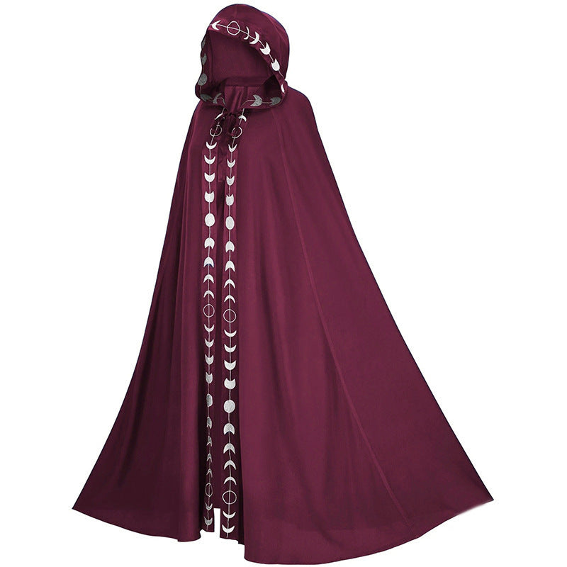 5 Color Printed Cloak Halloween Cosplay Costume