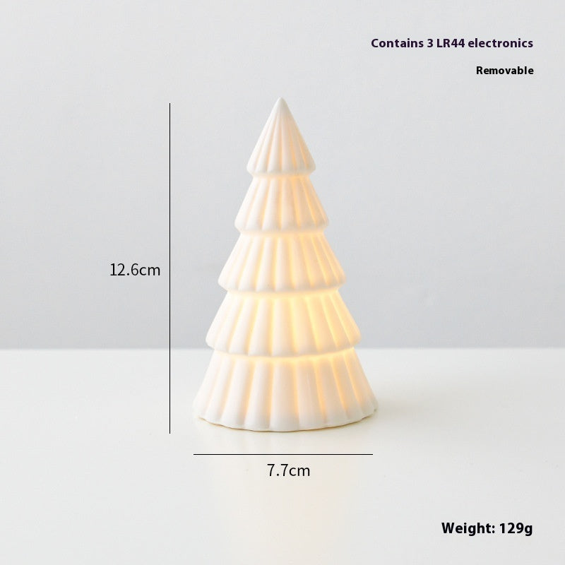 Ceramic Christmas Tree Desktop Decoration