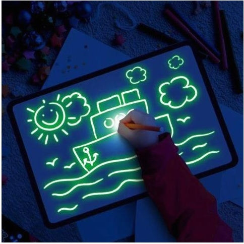Educational Light Effects Puzzle Board Sketchpad Toy