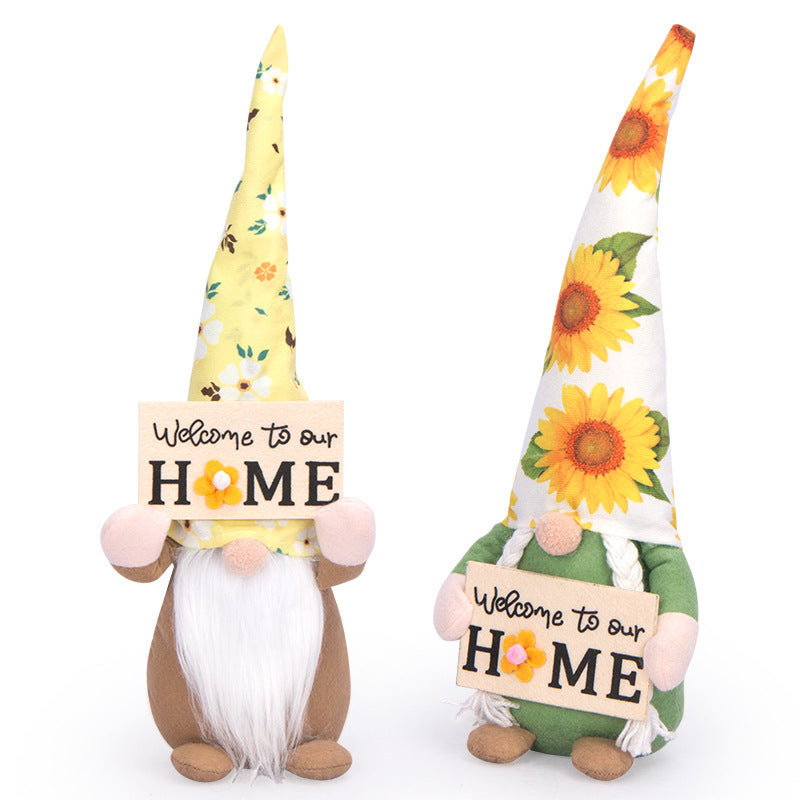 Easter Decorations Faceless Doll Ornaments