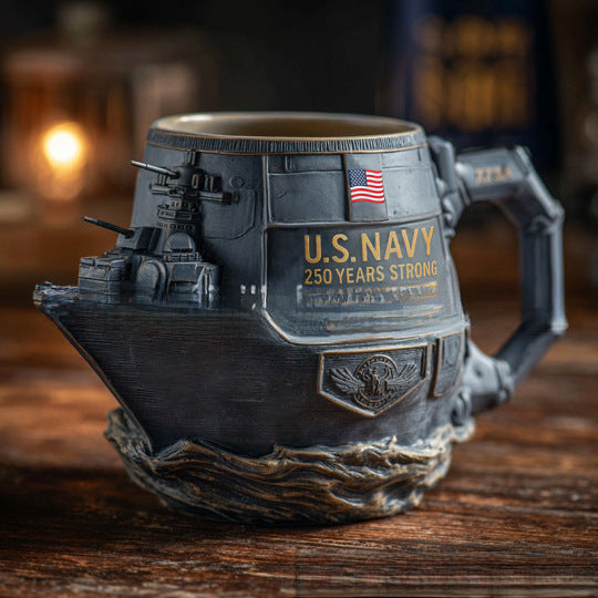 US Navy 250th Anniversary Mug