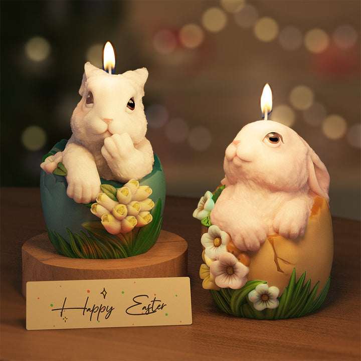 Easter Egg Rabbit Aromatherapy Candle Mould Diy