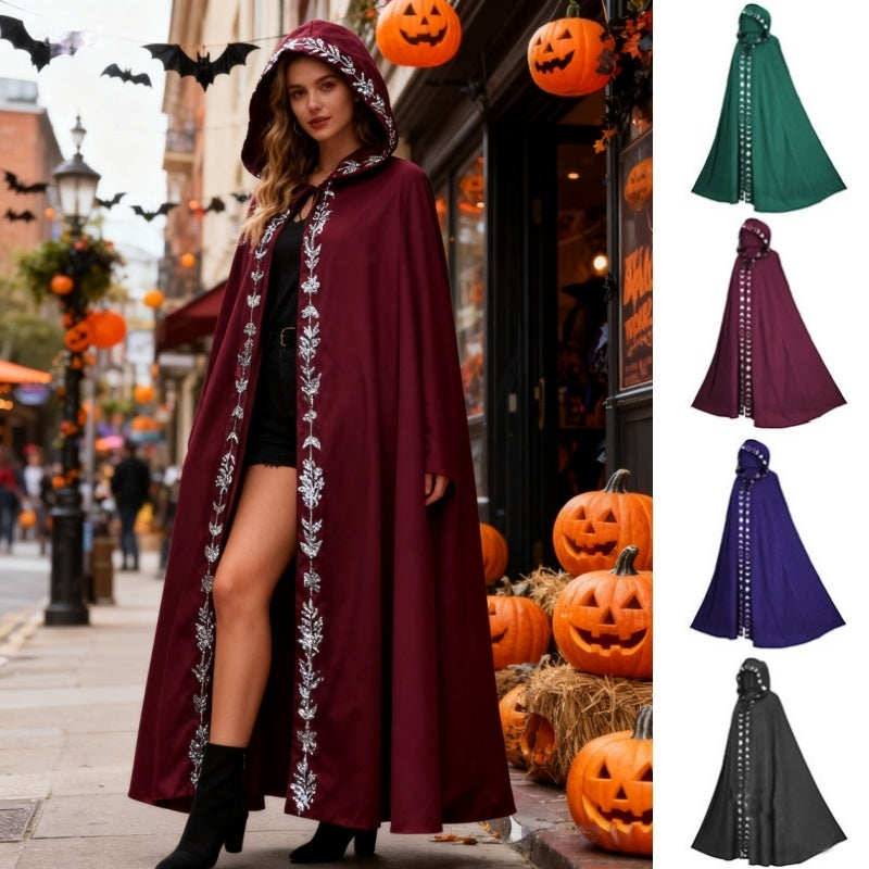 5 Color Printed Cloak Halloween Cosplay Costume