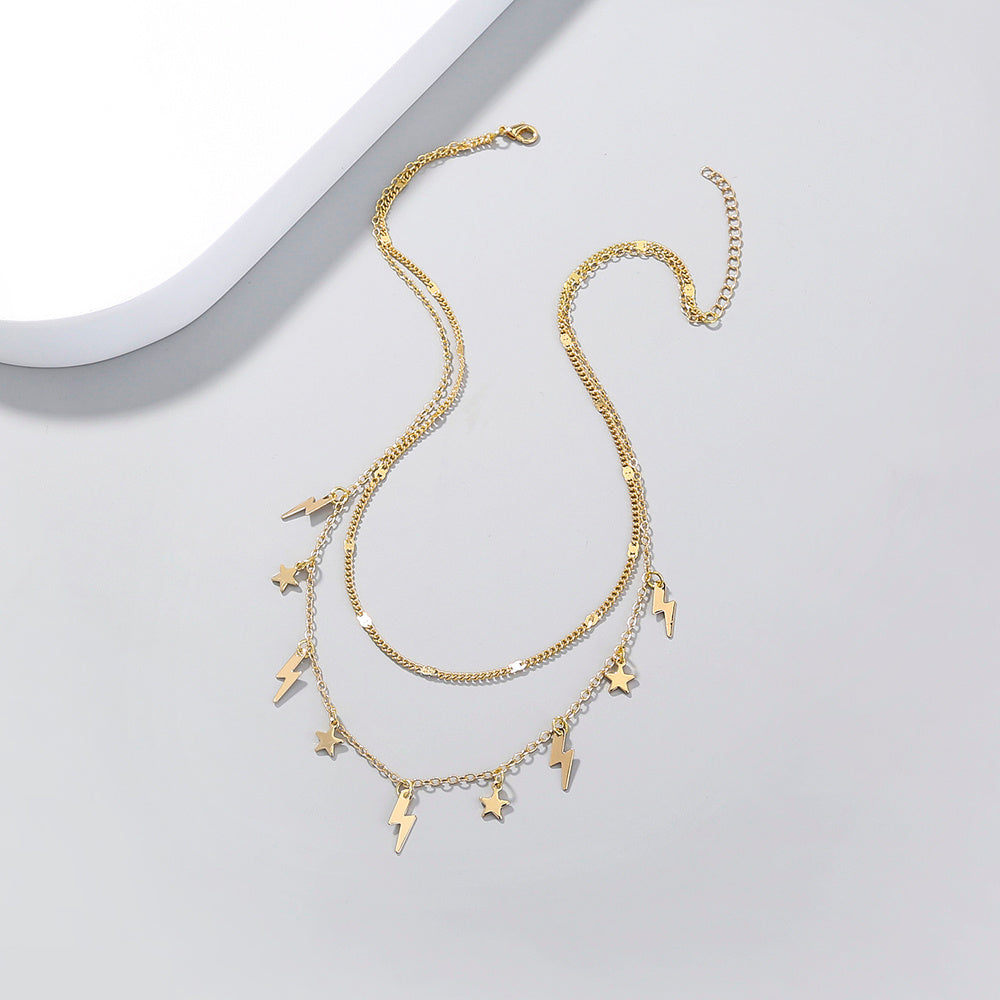 Stars Multi-layered necklaces