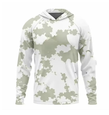 Men's Outdoor Breathable Hood Long Sleeve Shirt