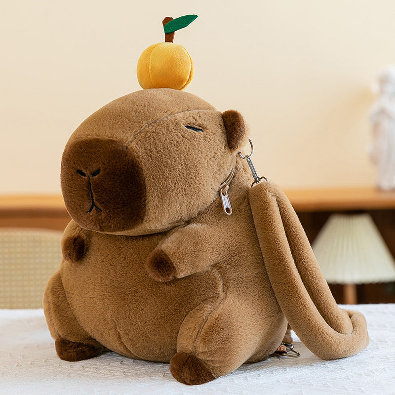 Capybara Backpack Plush Toy