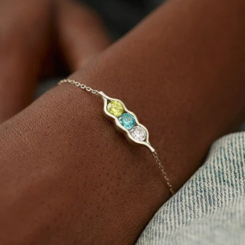 Simple Pea Bracelet For Mother's Day