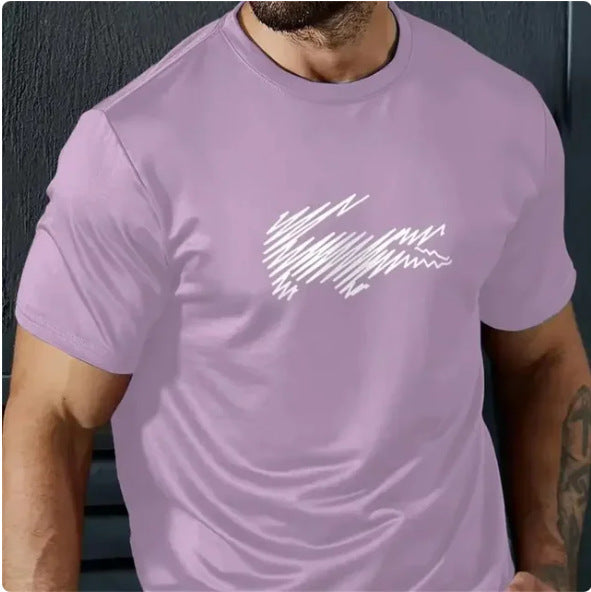 Men's Casual 3d Printed Short Sleeve Shirt