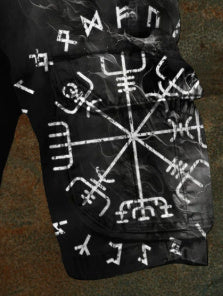 Men’s Printing Stylish Shorts Zipper Pants