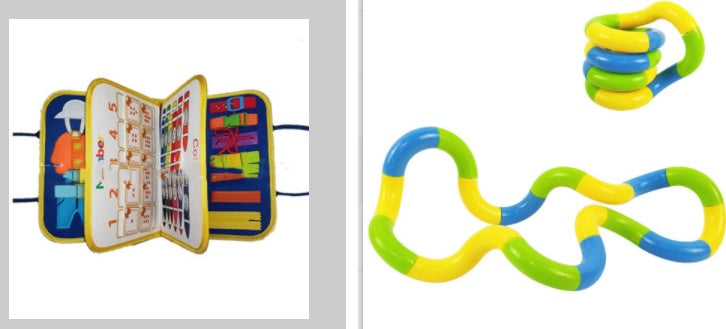 Children's Busy Board Sensory Learning Toy