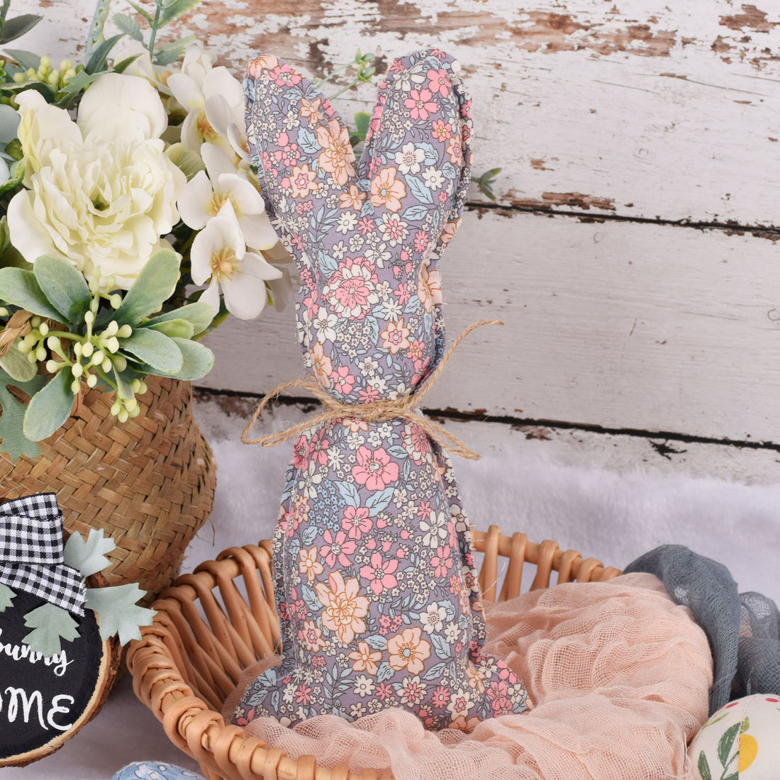 Easter Fabric Rabbit Decoration