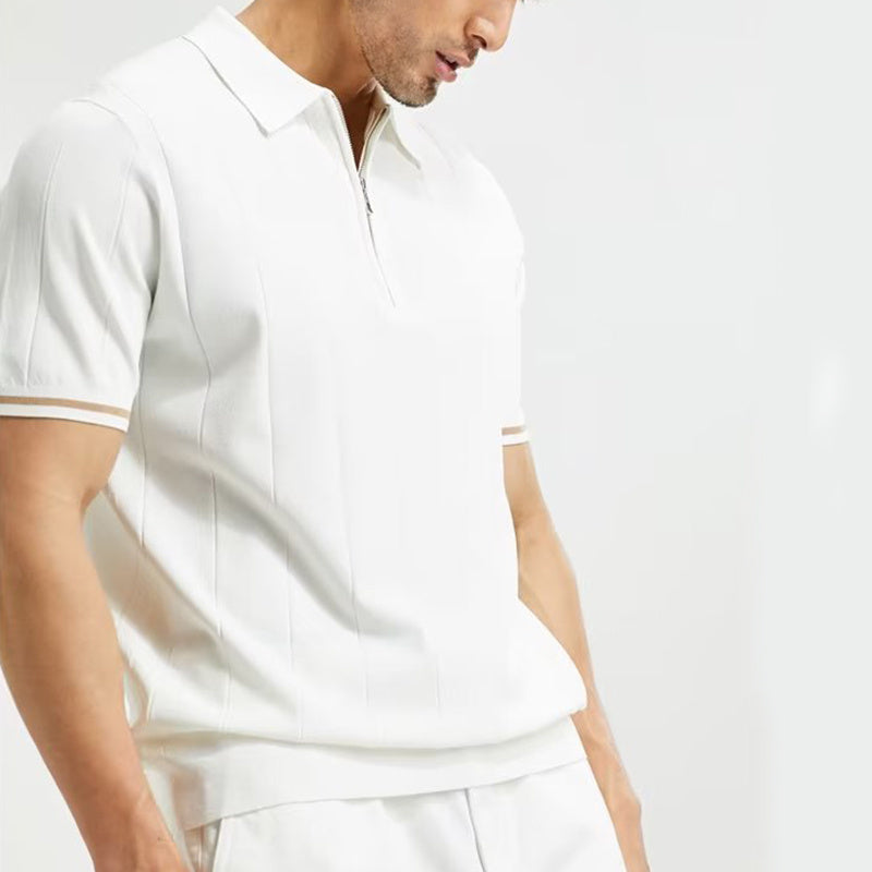 Fashion Short-sleeved Polo Shirt