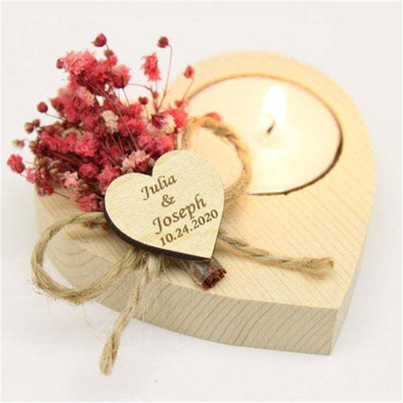 Personalized Wedding Anniversary Scented Candles