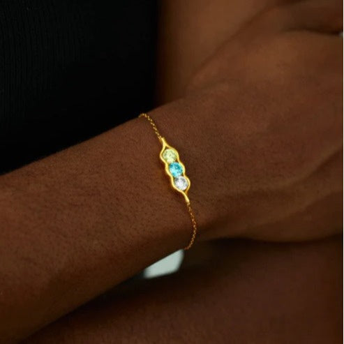 Simple Pea Bracelet For Mother's Day