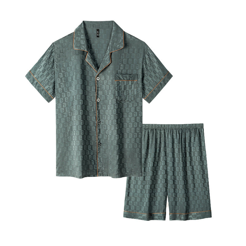 Men’s Ice Silk Pajamas