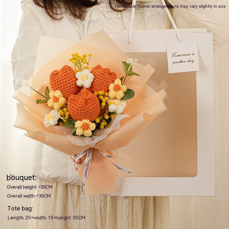 Tulip Knitted Bouquet Gift Graduation