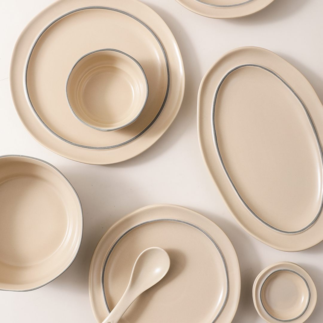 Household Dishware Light Luxury Tableware Set