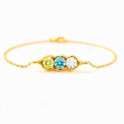 Simple Pea Bracelet For Mother's Day