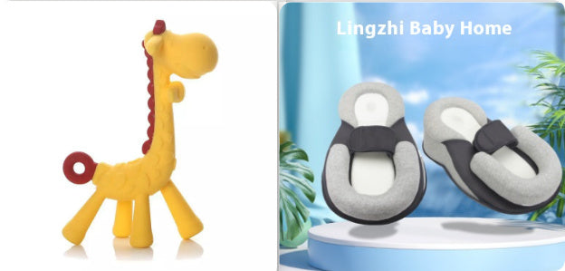 Giraffe Toy for Baby Teether Molar Stick