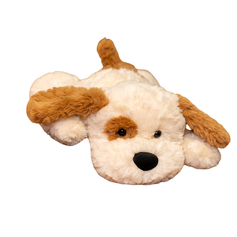 Soft And Adorable Lying Spot Dog Plush Toys