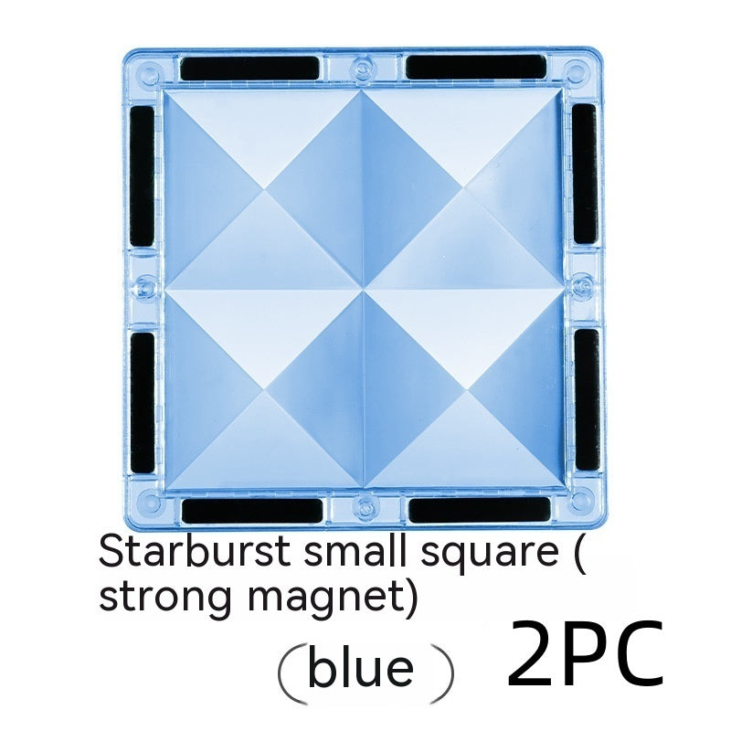 Color Window Magnetic Building Blocks Assembly