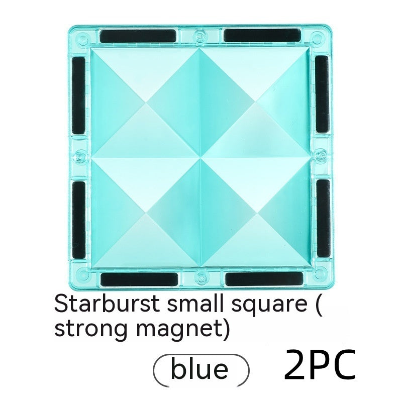 Color Window Magnetic Building Blocks Assembly