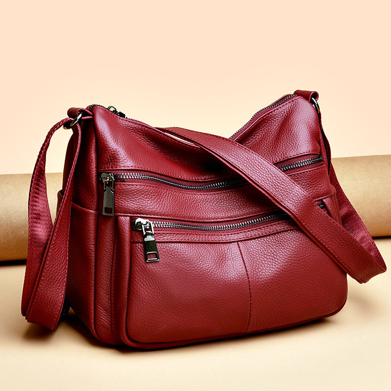 Women's High-grade Leather Tote bag