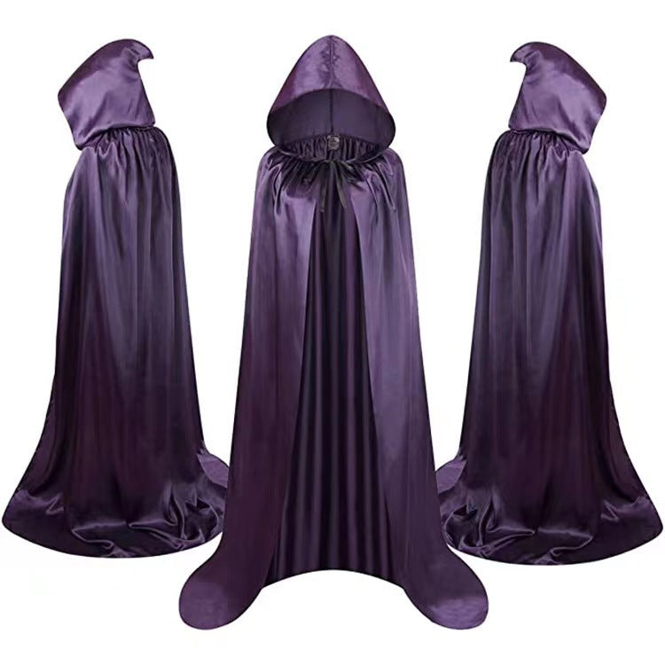 Halloween Cloak Costumes Children Hooded Capes