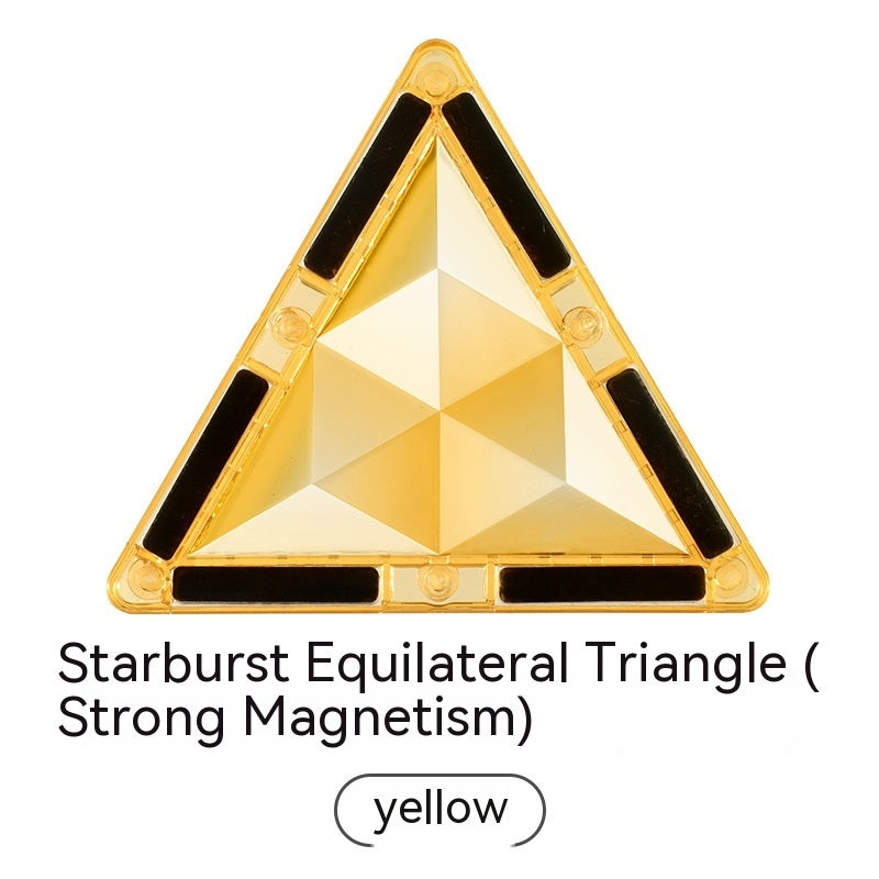 Color Window Magnetic Building Blocks Assembly