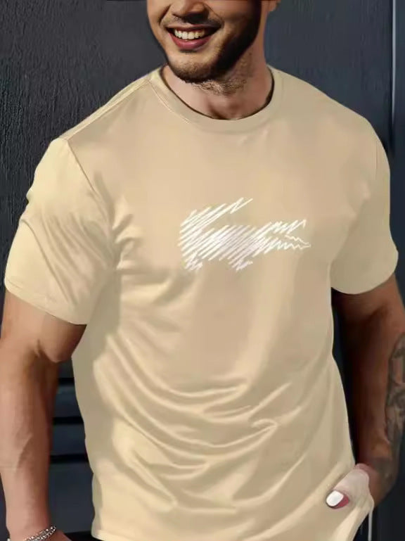 Men's Casual 3d Printed Short Sleeve Shirt