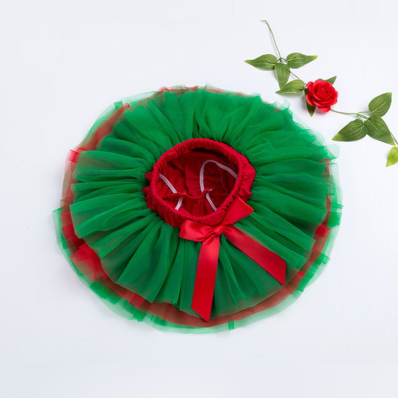 Baby Christmas Tree Green Romper