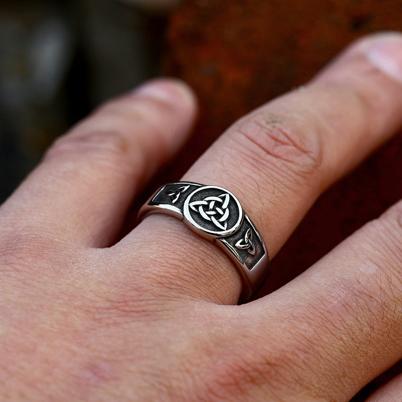 Celtic Knot Simple Fashion Men's Ring