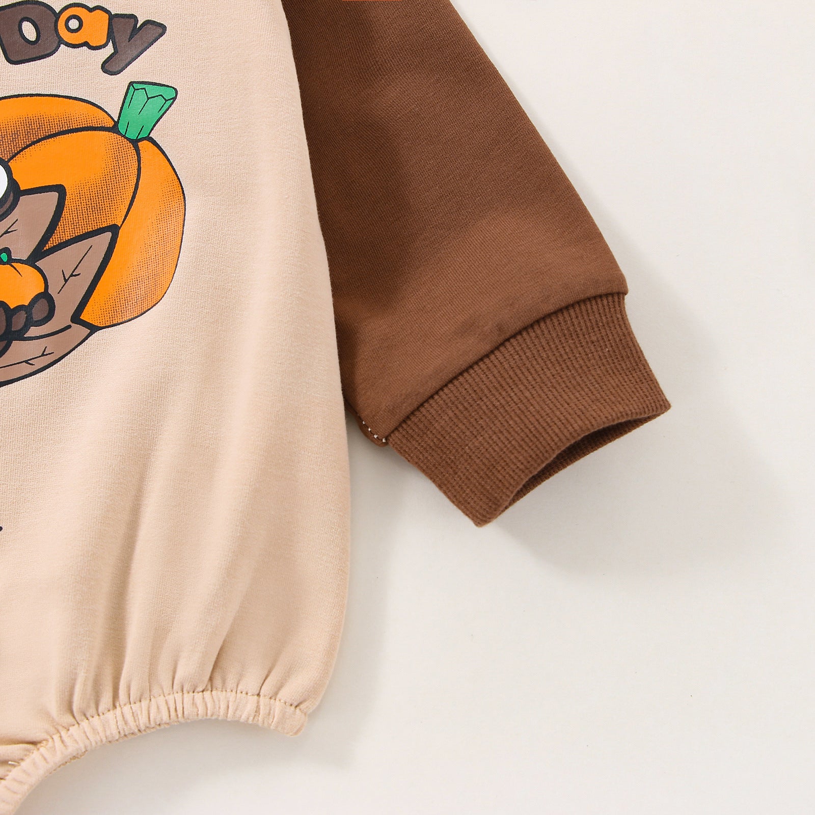 Children's Thanksgiving Turkey Print Romper