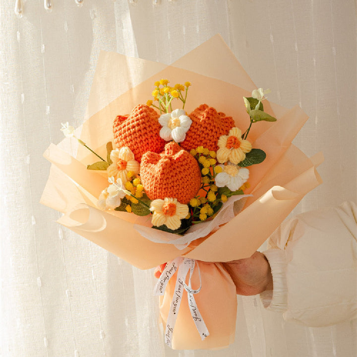 Tulip Knitted Bouquet Gift Graduation