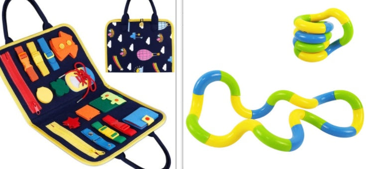 Children's Busy Board Sensory Learning Toy