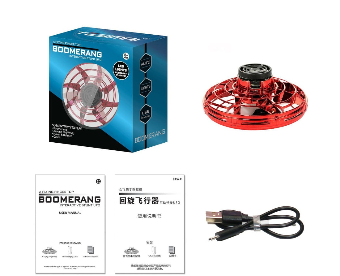 Interactive Decompression Drone LED Toy