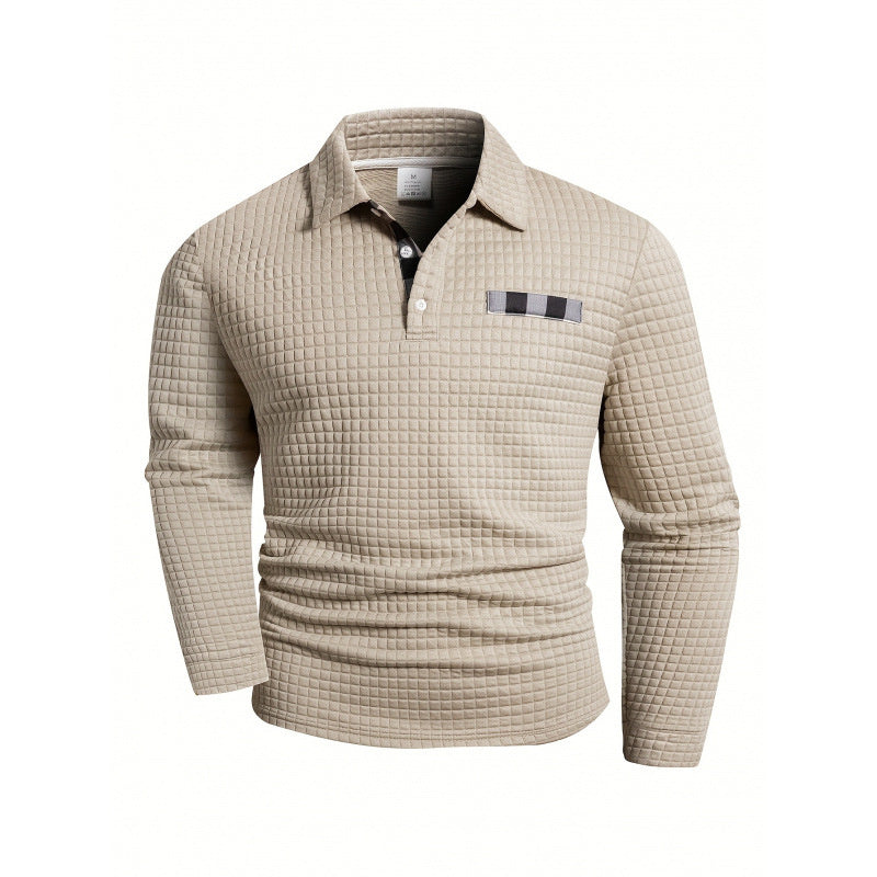 Men's Casual Solid Color Sports Polo Shirts