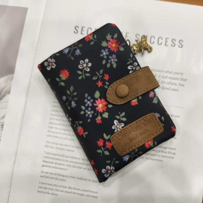 Multi-card-slot Printed Wallet
