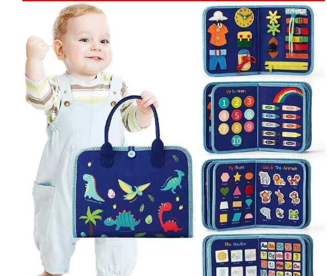 Children's Busy Board Sensory Learning Toy