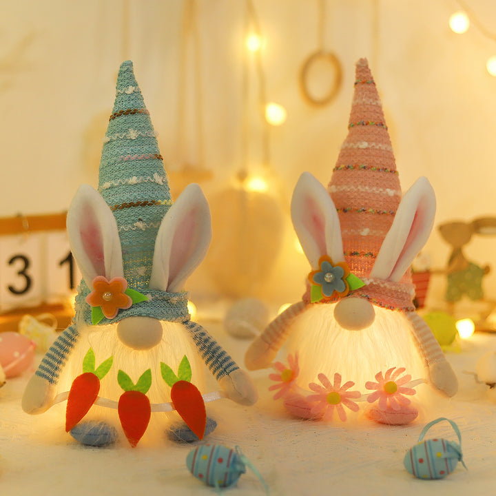 Easter Decorations Luminous With Light Couple Decoration