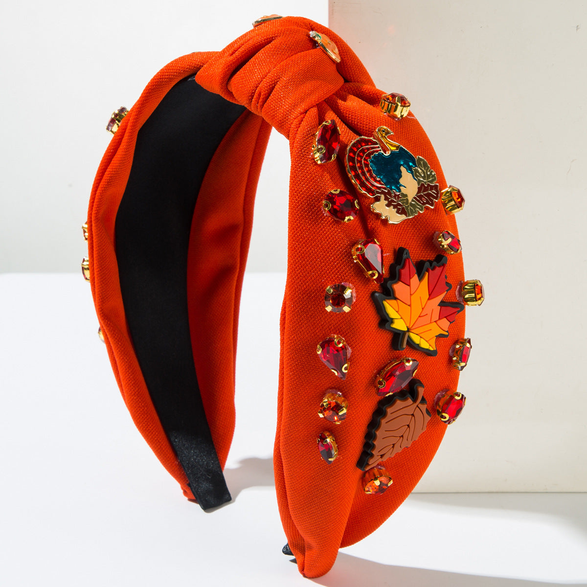 Turkey Thanksgiving Maple Leaf Headband