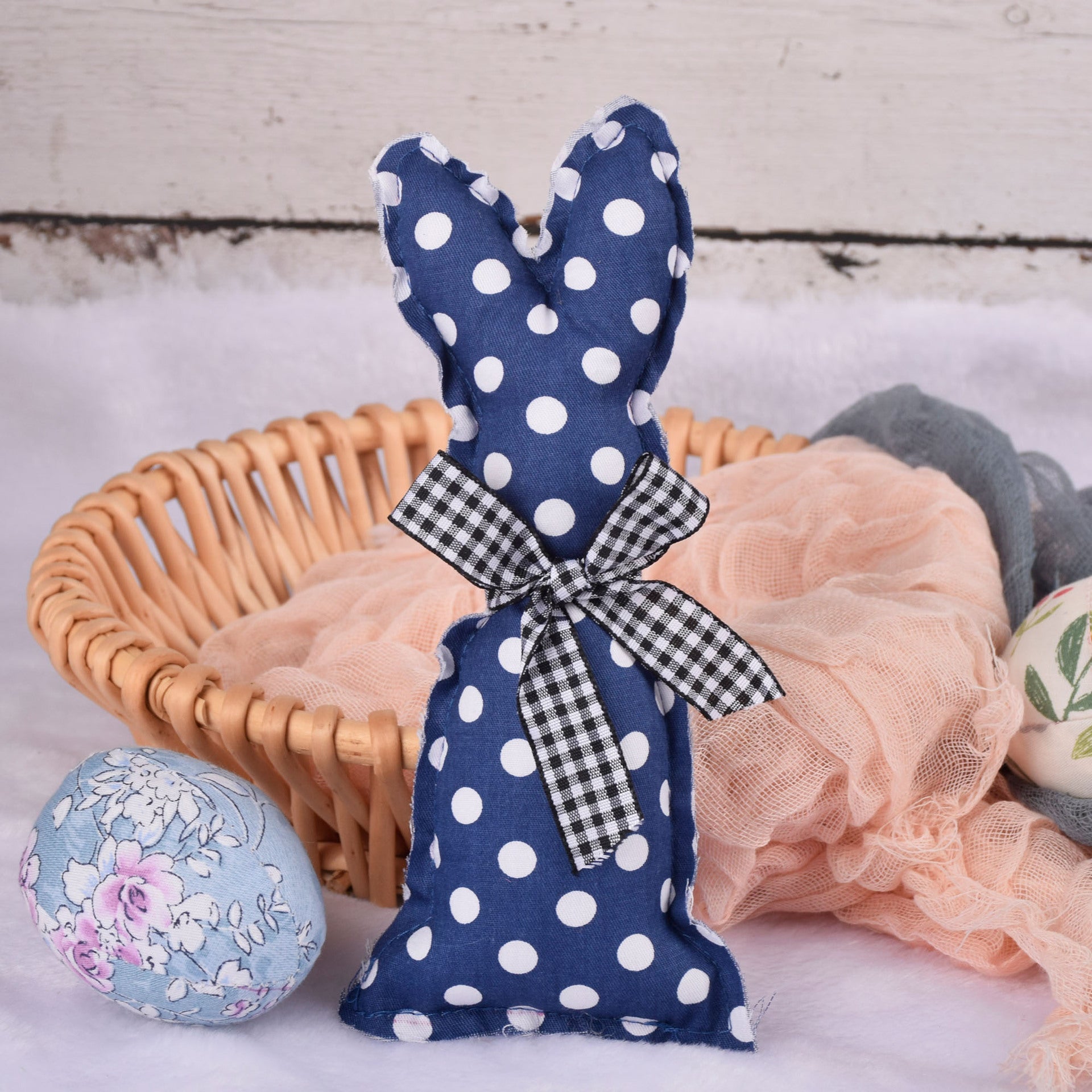 Easter Fabric Rabbit Decoration