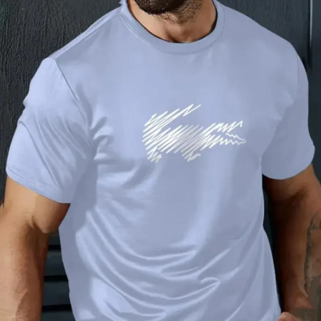 Men's Casual 3d Printed Short Sleeve Shirt