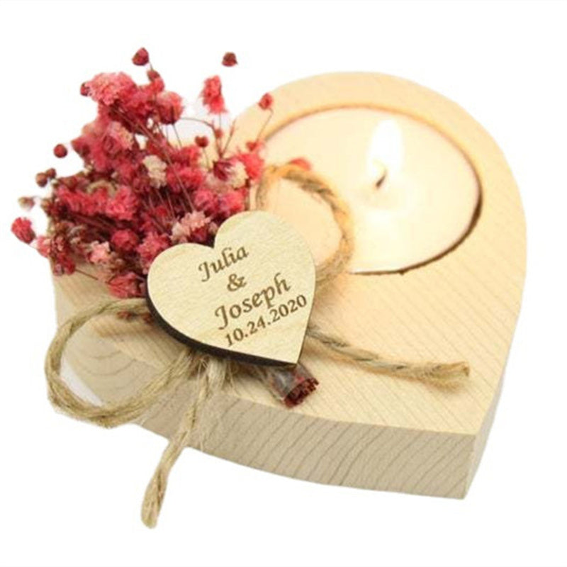 Personalized Wedding Anniversary Scented Candles