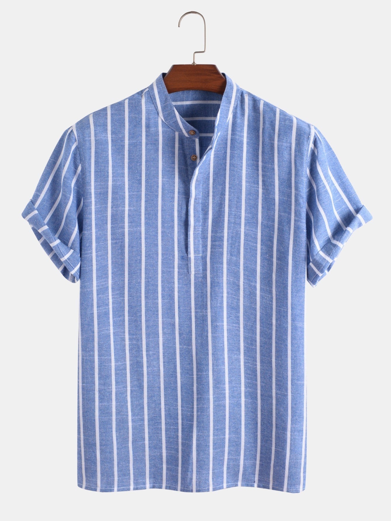 Summer Men's Clothing Short Sleeve Shirt