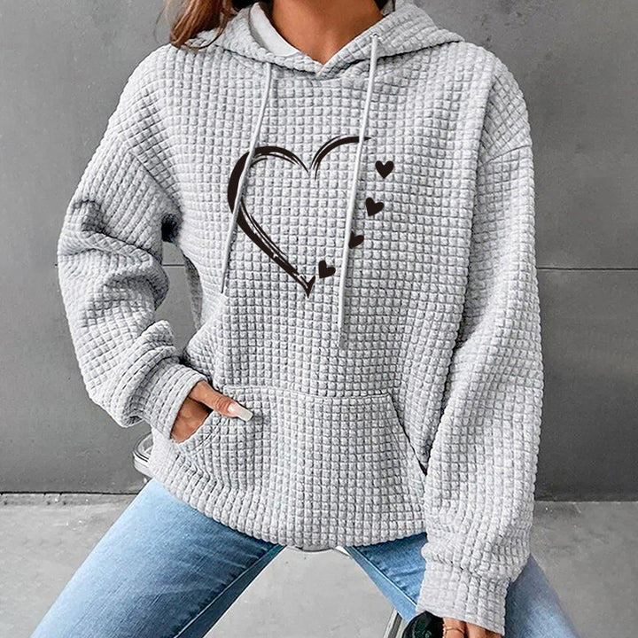 Winter Women's Heart-shaped Sweater