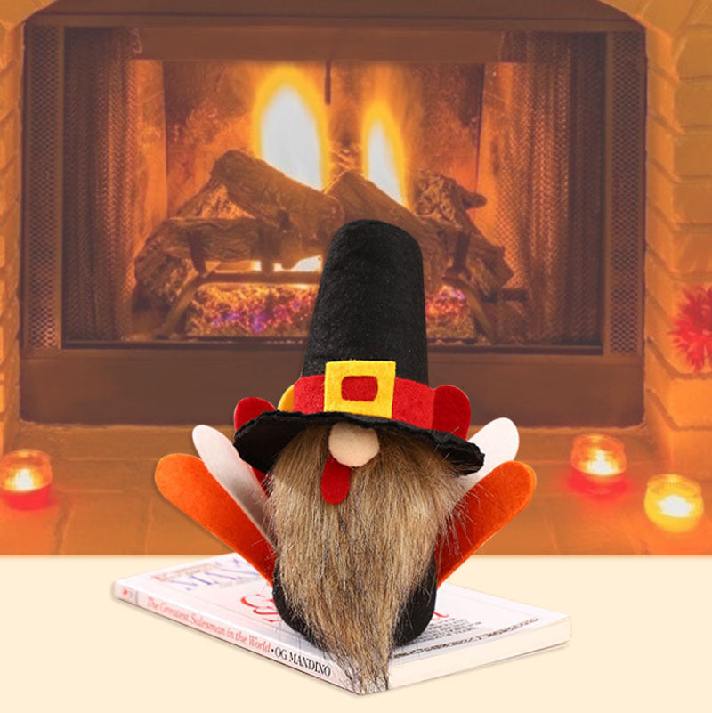 Turkey Rudolph Thanksgiving Decoration Doll